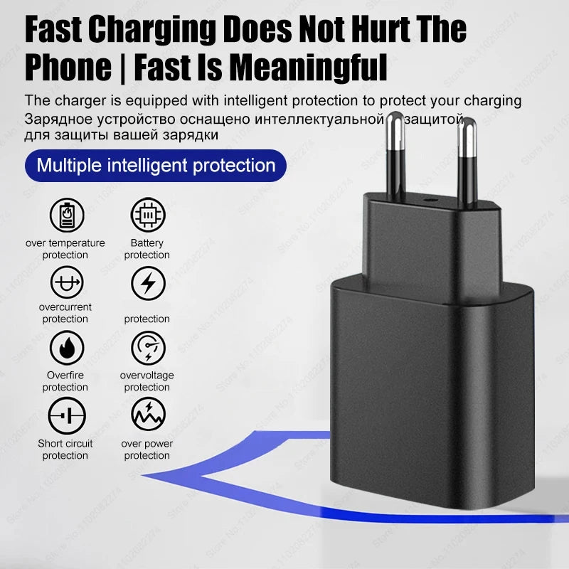 PD 45W USB Cable for Samsung Galaxy S24 S23 S22 S21 Ultra plus A53 A54 5G Fast Charging USB C Cable Charge Date Wire Accessories