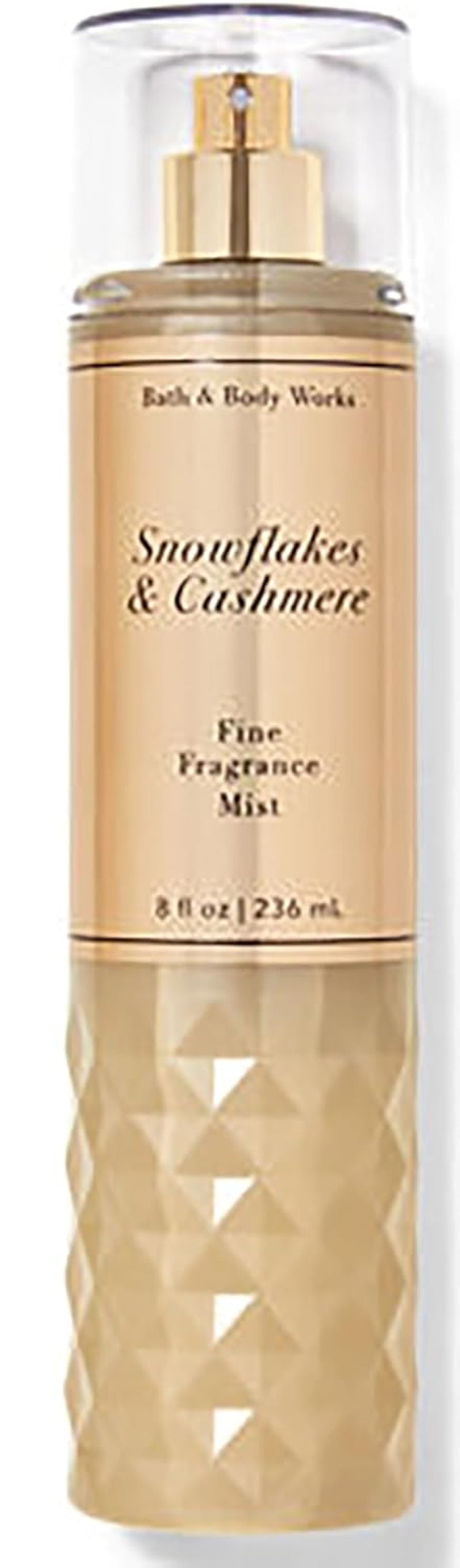 Snowflakes & Cashmere Fine Fragrance Body Spray Mist 8 Fl Oz / 236 Ml (Snowflakes & Cashmere)