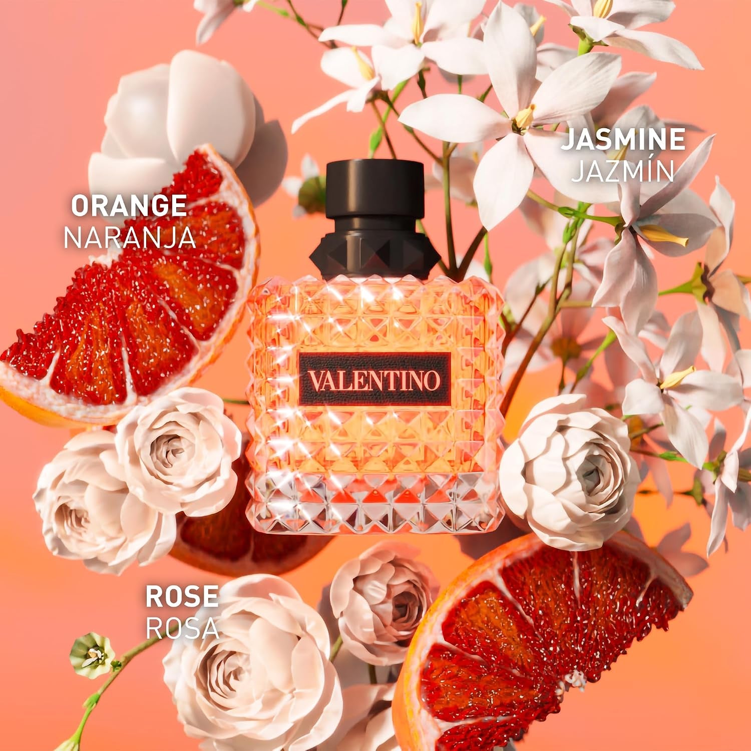 Donna Born in Roma Coral Fantasy for Women 1.0 Oz Eau De Parfum Spray |