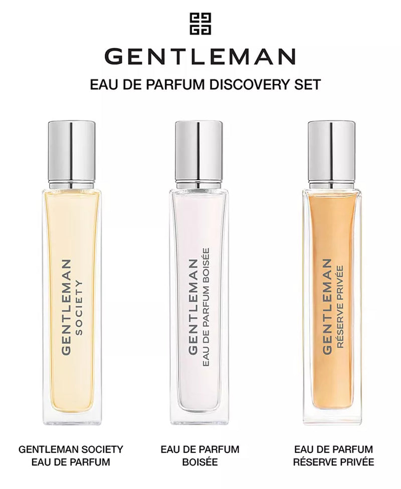 Men'S 3-Pc. Gentleman Eau De Parfum Travel Spray Discovery Set