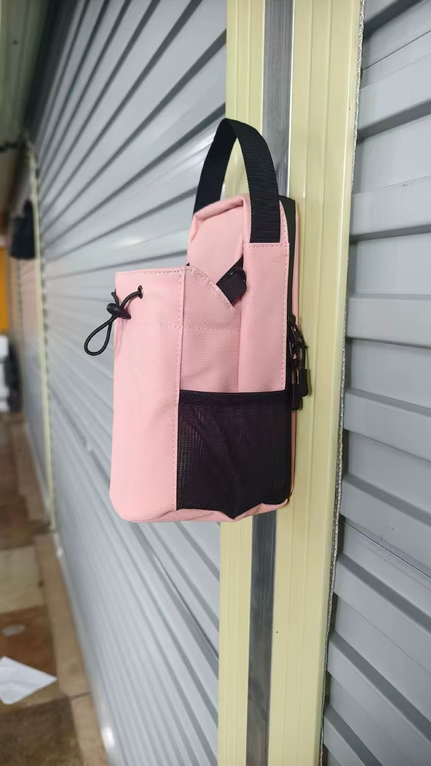 Magnetic Gym Bag Water Bottle Carrier Bag with Shoulder Strap Fitness Workout Magnet Bottle Bag Custom Logo