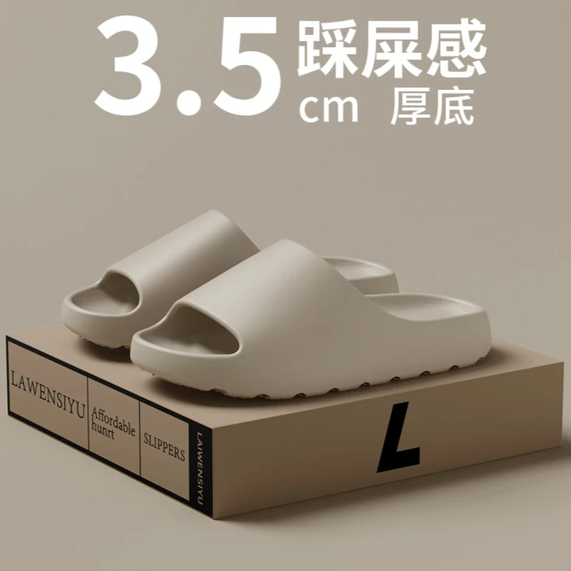 Big Size 47 48 49 Men'S Casual Shoes Men and Women EVA Soft-Soled Lightweight Home Slippers High-Quality Exclusive Brand Slides