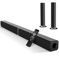 KY2020D Home Theater System Speaker Soundbar Surround Sound Wireless Sound Bars for TV with ARC/OPT/BT/AUX Connections