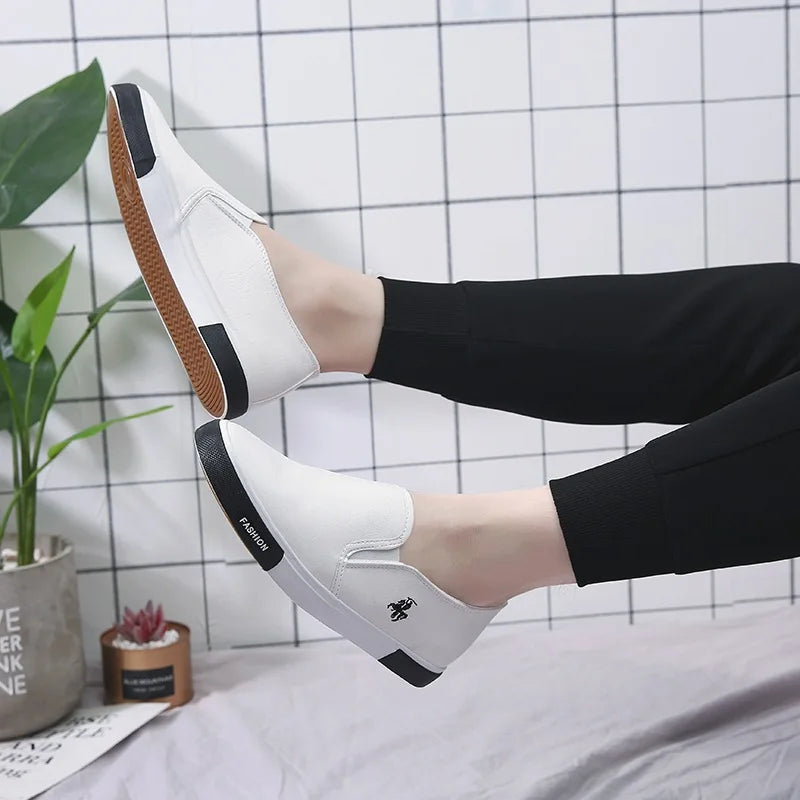 2021 Newest Genuine Leather Casual Shoes Men Comfortable Mens Loafers Luxury Flats Sneakers Men Slip on Lazy Driving Men Shoes
