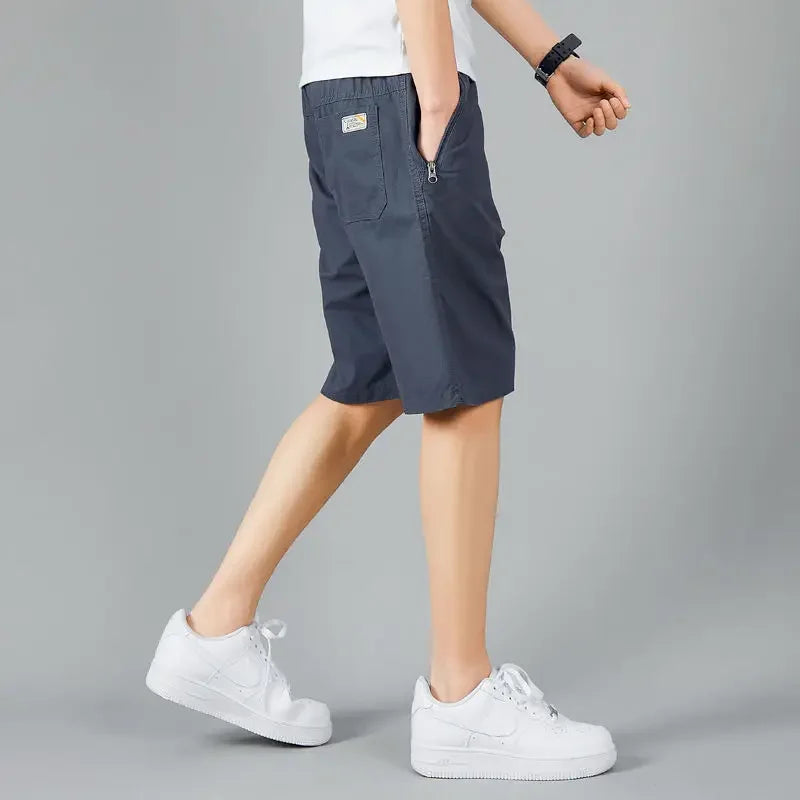Man Short Pants Sports Sweat with Zippers Baggy Loose Joggers Wide Hot Deals Y2K Dry Fit Luxury Clothing Vintage Shorts for Men