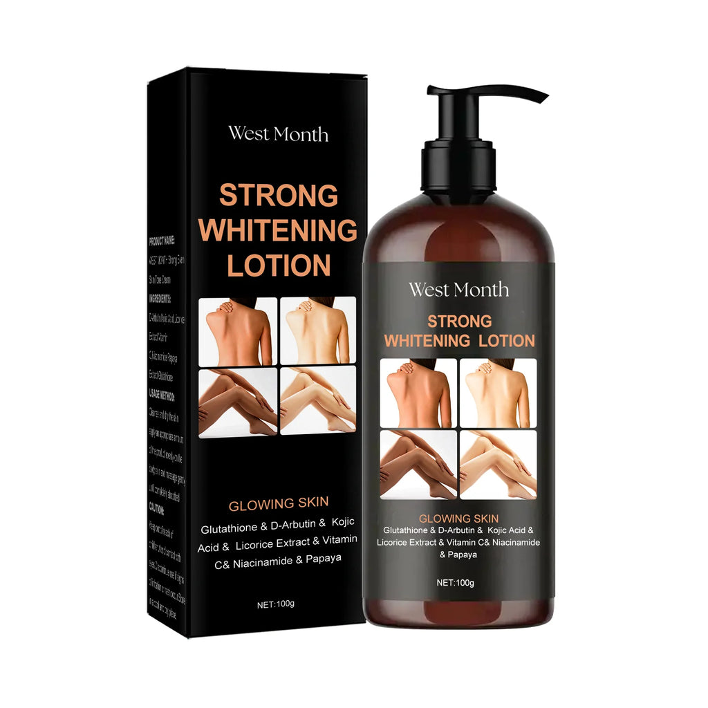 West&Month Brightening Body Lotion Moisturizing, Brightening, Brightening and Repairing Body Lotion