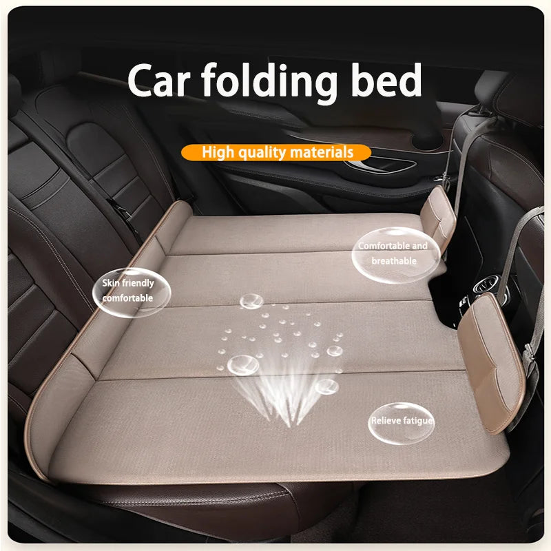Car Camping Mattress Portable Camping Bed Car Rear Seat Travel Camping Mattress for Sleeping Automotive Interior Accessories
