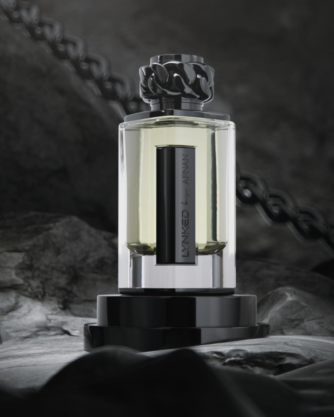 Lynked Freedom (Black) for Men Eau De Parfum, 3.4 Fl. Oz