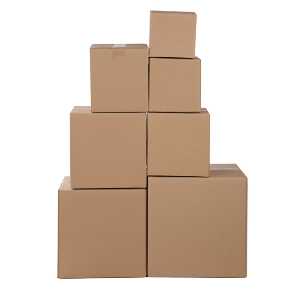 6"X6"X6" Shipping Boxes,100 Pack Small Shiping Boxes, Suitable E-Commerce Packaging, Shipping Packaging Etc.