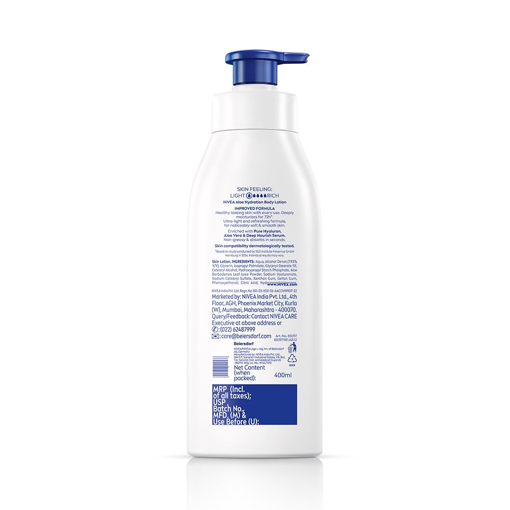 Aloe Hydration Body Lotion, 400Ml