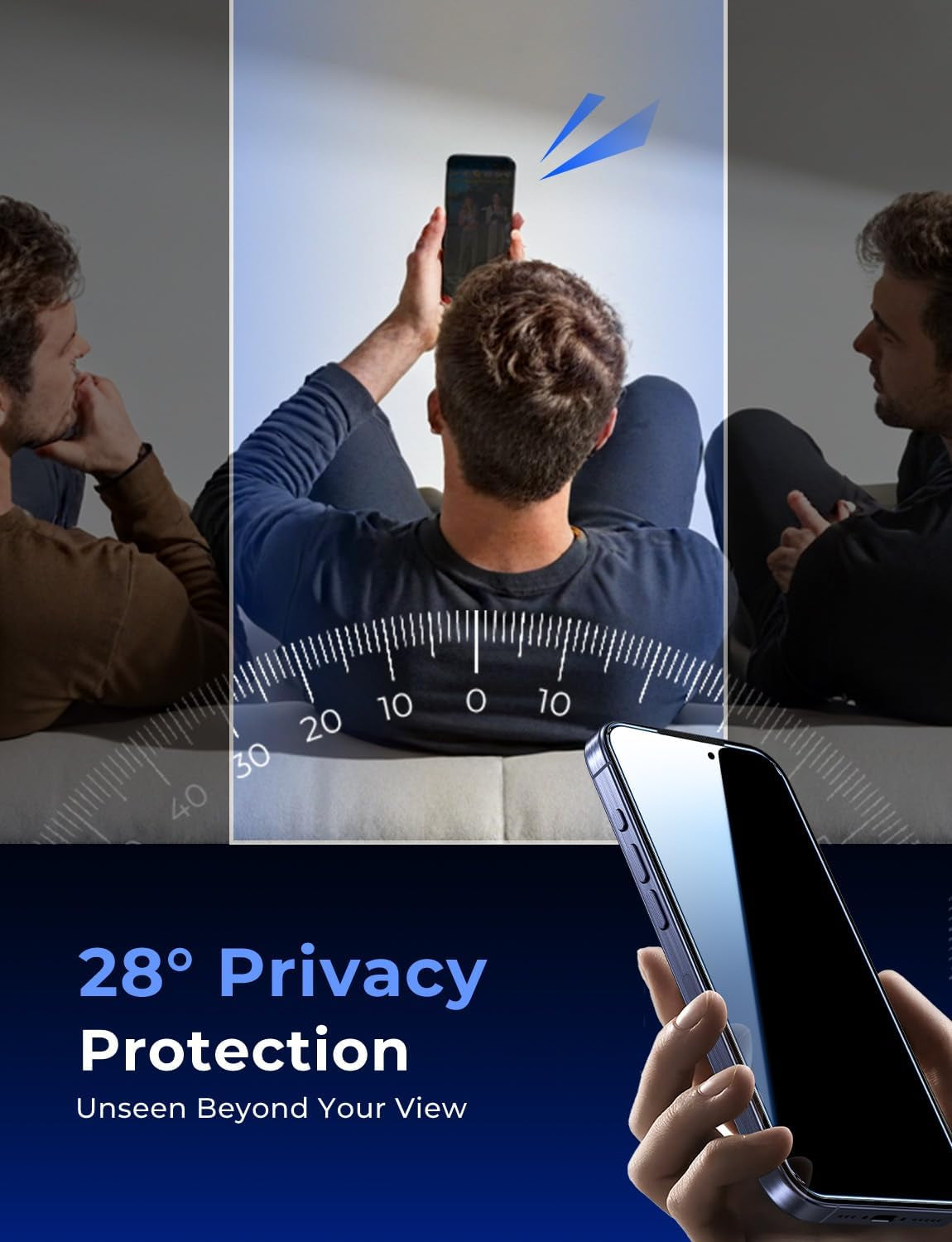 Privacy for Iphone 17 Pro Screen Protector, Easy Install 2 Pack | 9H Tempered Glass, 6.3 Inch Auto Dust-Elimination, Bubble Free, Daily Drop Protection