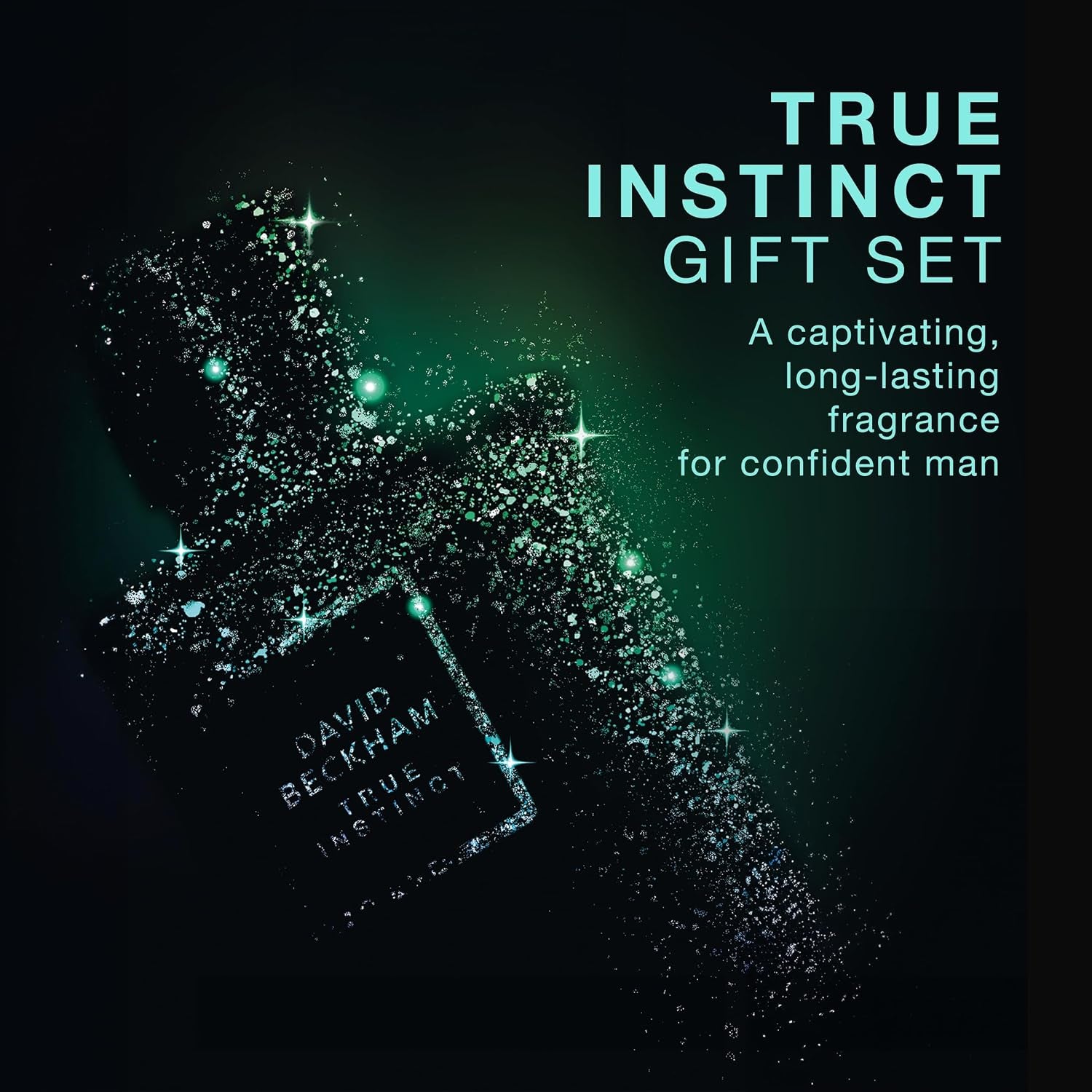 True Instict Giftset 1.6 Fl Oz EDT + 5.0 Fl Oz Shower Gel, Notes of Pine, Cedarwood, and Vetiver, Men'S Fragrance, Long Lasting, Everyday Fragrance,