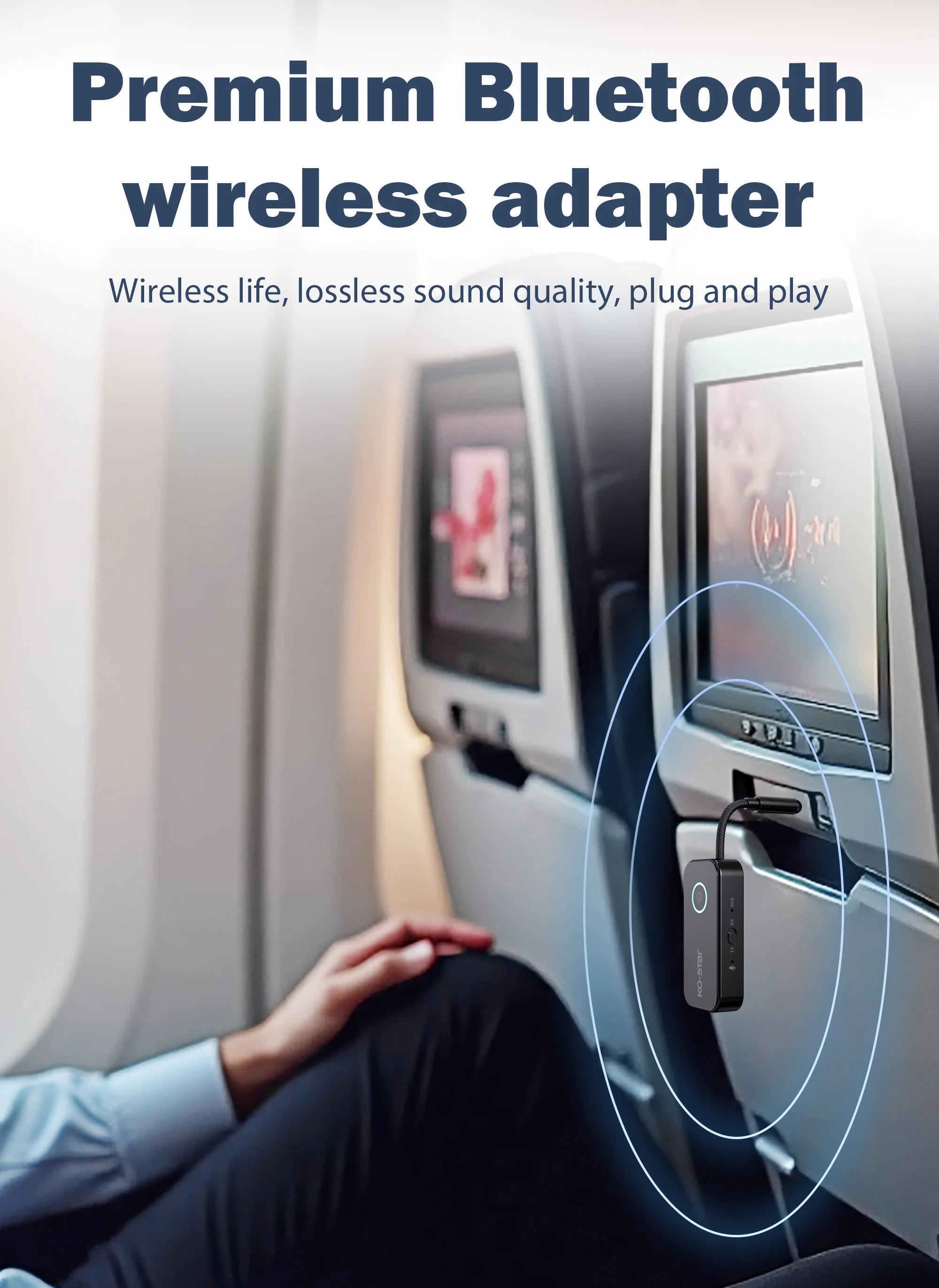 Carplay Wireless Adapter Usb Bluetooth Adapter 3.5Mm Headphone Adapter