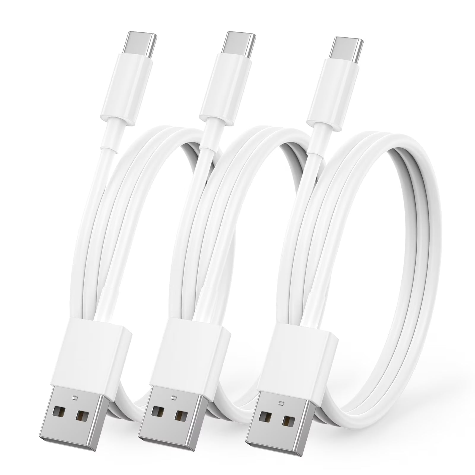 3.3FT Car Carplay Cable for Iphone 17 16 15 Pro plus Pro Max Air, 3Pack USB a to C Cable Compatible with Iphone 17 16 15,Type C Charger for Ipad Pro/Air/Mini,For Galaxy S25 S24