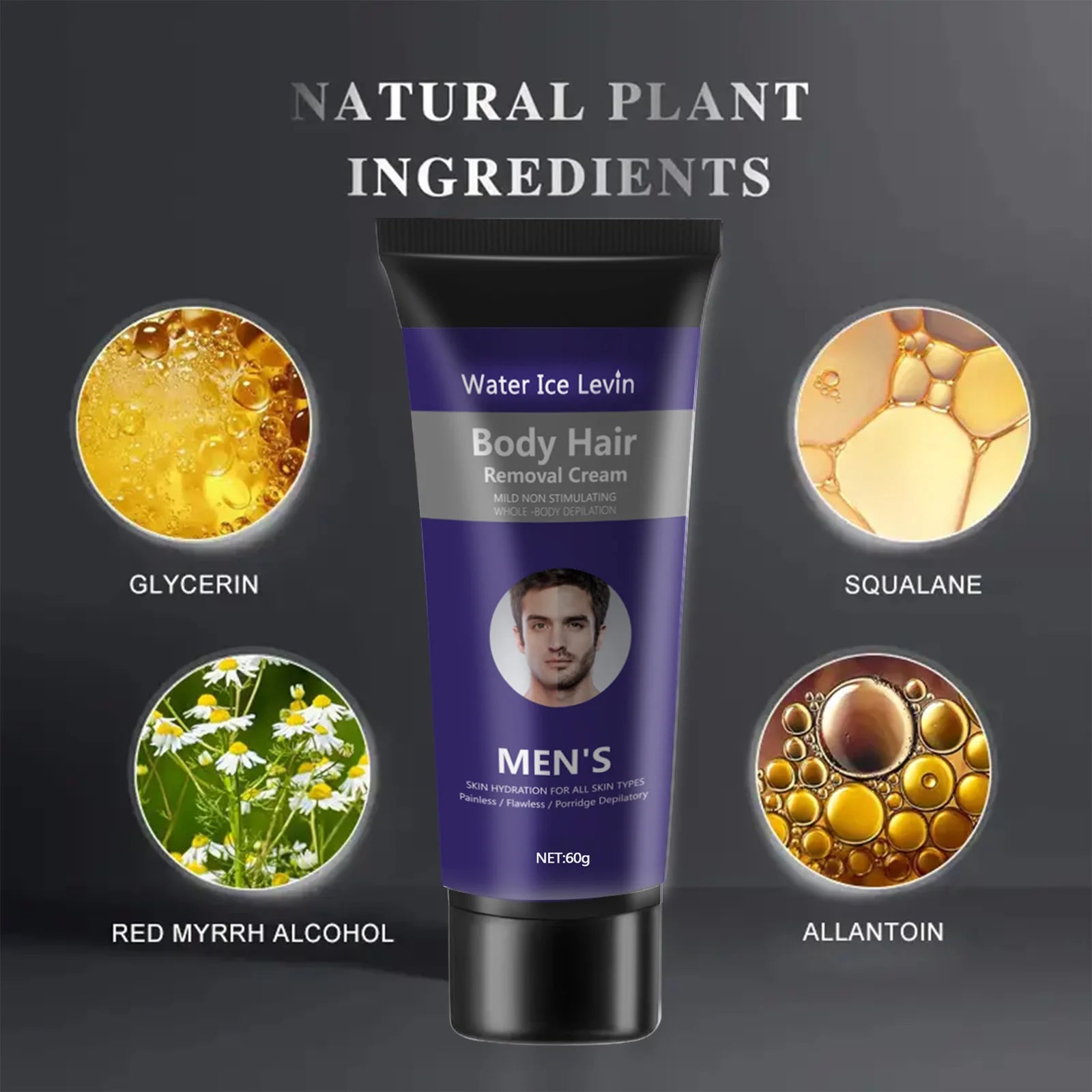 Hair Removal Cream Permanent Epilator Cream Intimate Areas Health Painless Hair Remover Growth Inhibitor for Men Body Care