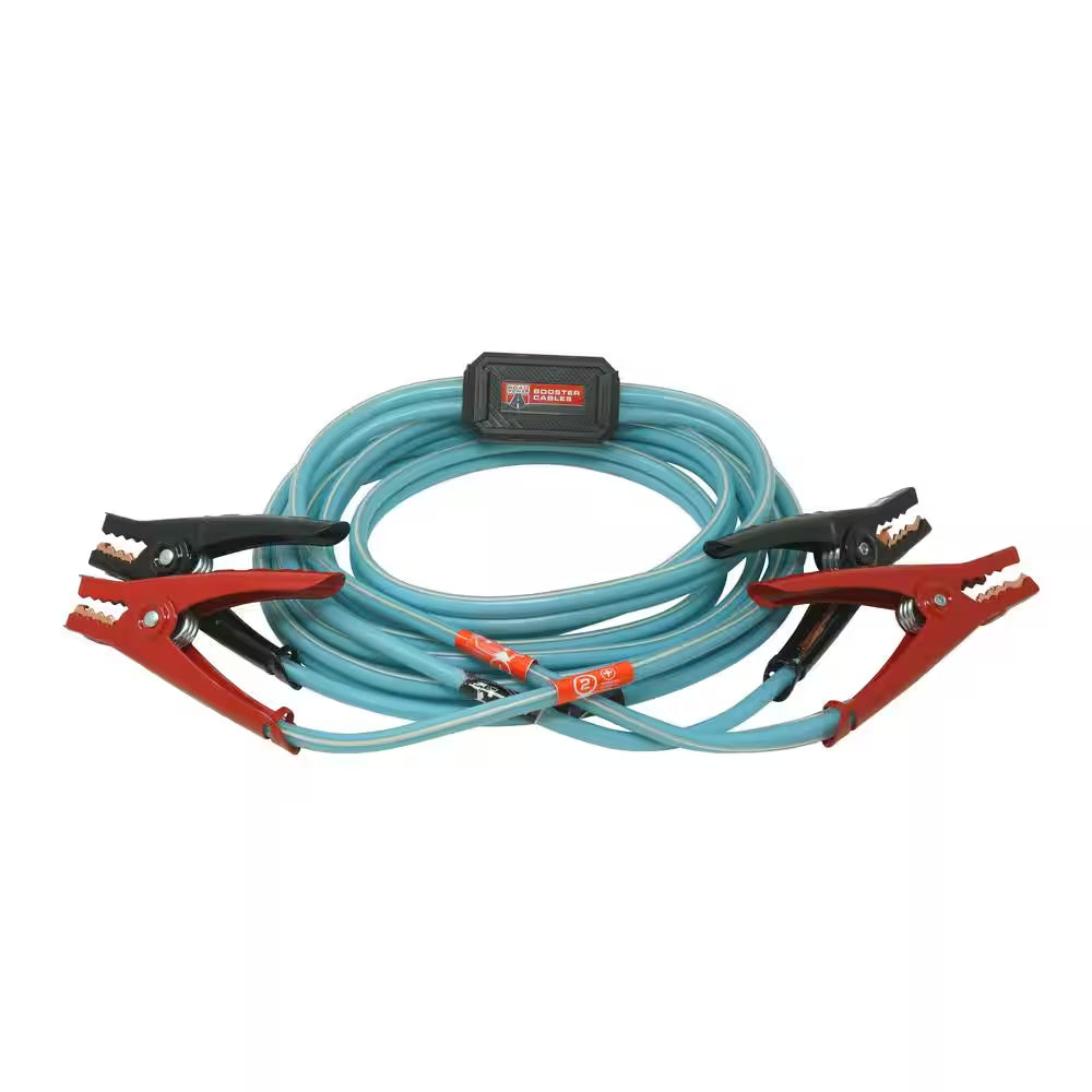 12 Ft. 8-Gauge 145 Amp Blue Cables