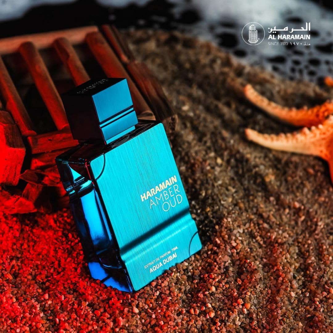 Amber Oud - Aqua Dubai - Oud Cologne for Men - Amber Perfume for Men - Long Lasting Perfume with Bergamot, Vanilla Fragrances - 3.4Oz