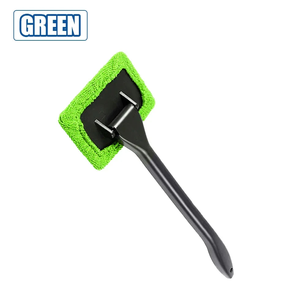Window Cleaner Brush Kit Windshield Cleaning Cleaning Cleaning Tools Microfiber Towel Car Detail Interior with Long Handles