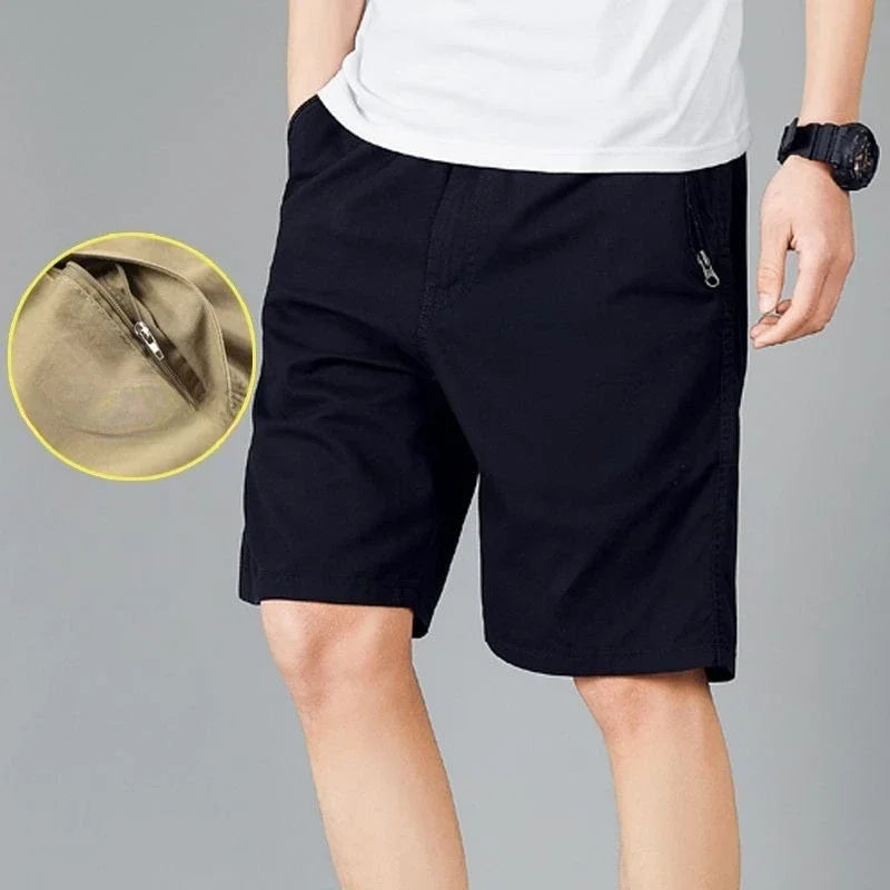 Man Short Pants Sports Sweat with Zippers Baggy Loose Joggers Wide Hot Deals Y2K Dry Fit Luxury Clothing Vintage Shorts for Men