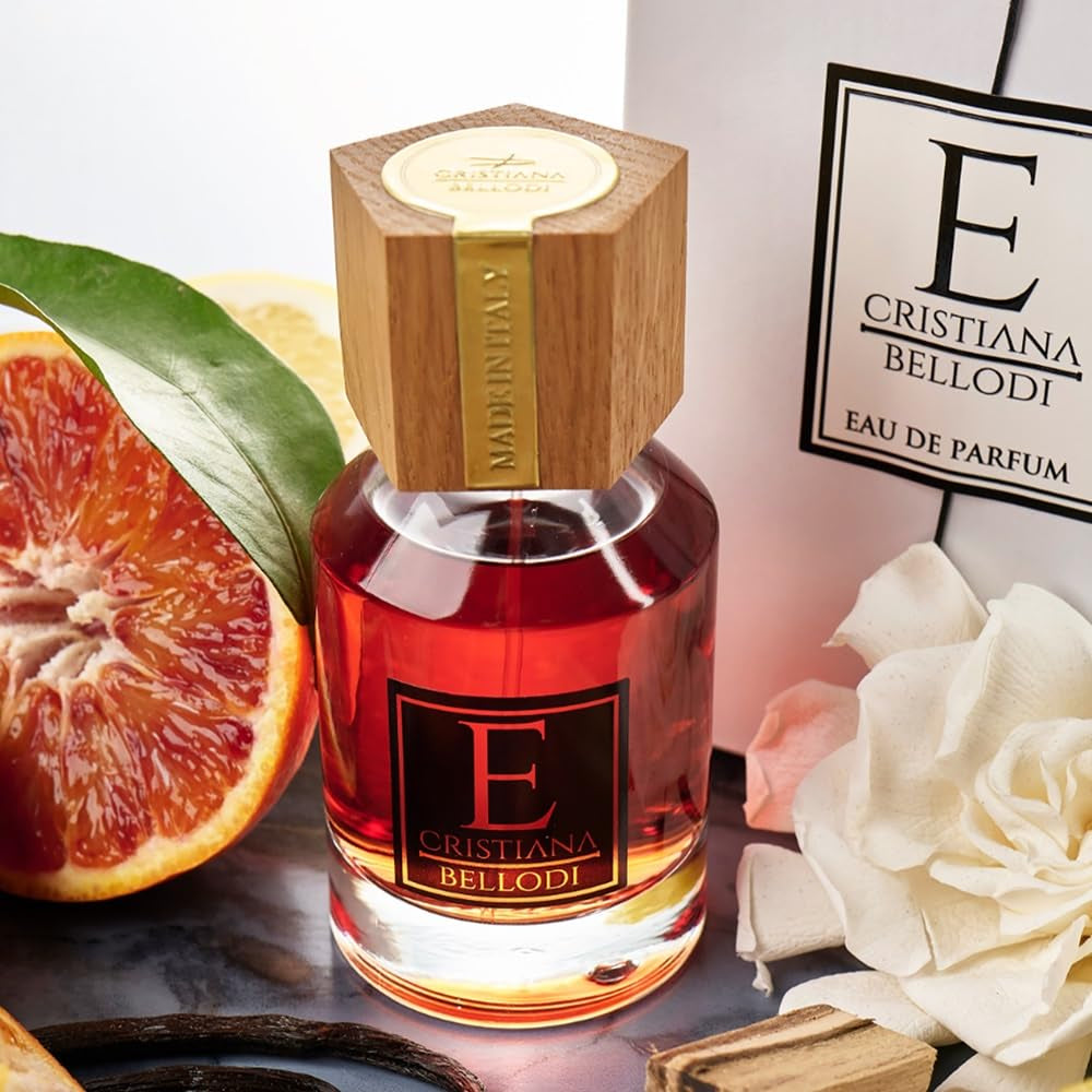 E for Unisex - Perfume for Women & Men - Long Lasting Cologne from Italy - Citrus Musk Fragrance with Bergamot, Jasmine, White Musk, Vanilla Notes - Eau De Parfum - 3.4 Oz EDP Spray