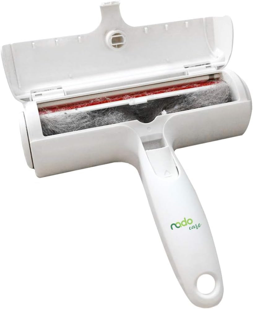 Pet Hair Remover Roller – Reusable & Self-Cleaning, Removes Dog & Cat Fur from Furniture, Carpets & Clothes – No Tape or Batteries Required